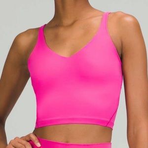 Sonic Pink Align Tank Size 8